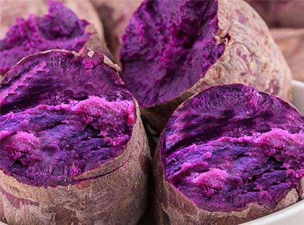 紫薯煮熟为什么会变成蓝薯