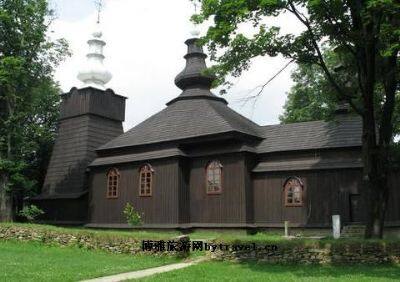喀尔巴阡地区的木制东正教堂